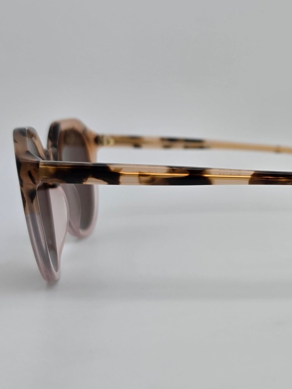Tory Burch TY7130 1754/73 Blush Tortoise Pink Frame Brown Lens Sunglasses 52mm - Picture 3 of 16